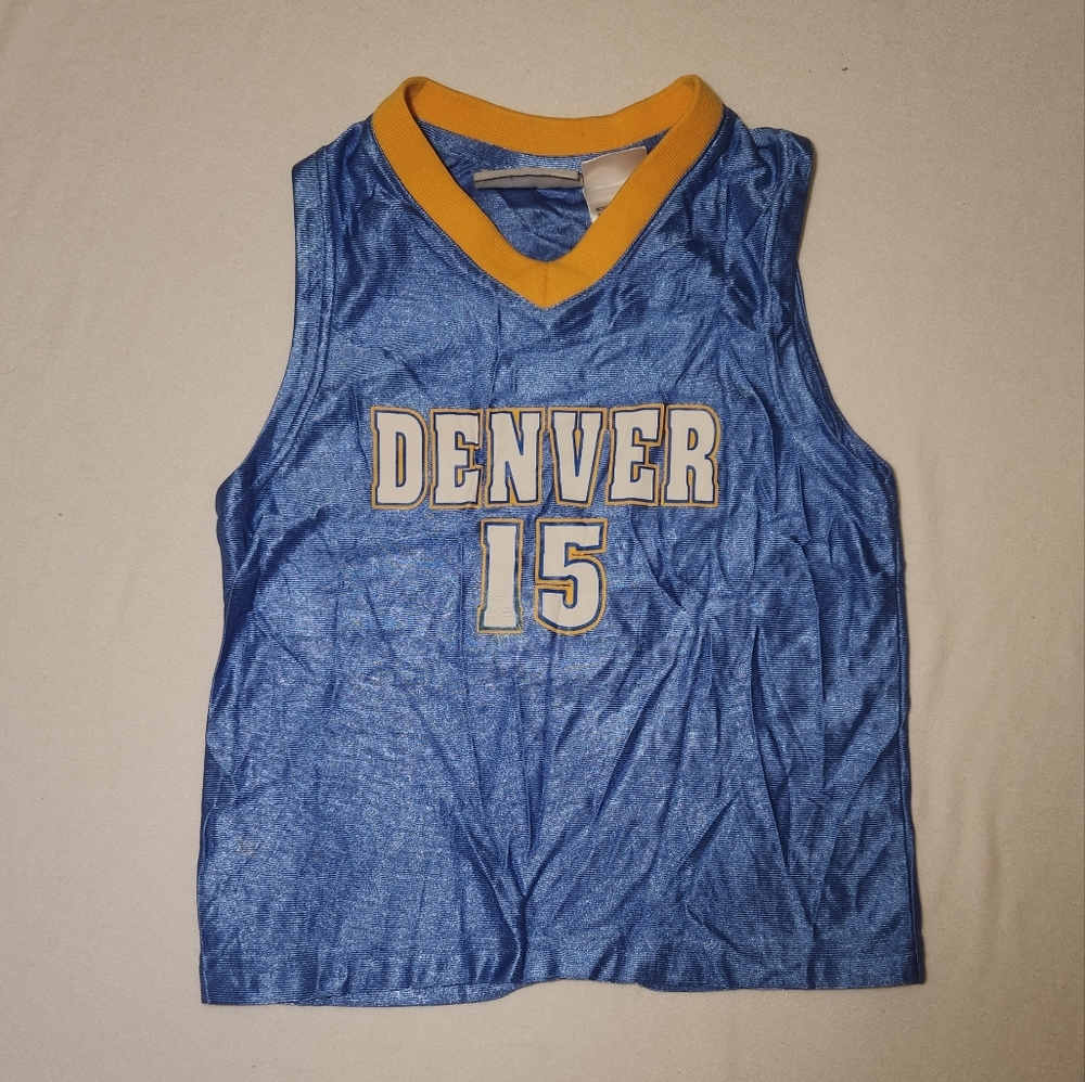 DENVER NUGGETS Basketball Jersey Boys( 5/6) Anthony #15 NBA